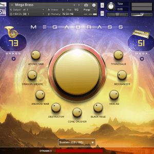impact soundworks mega brass interface