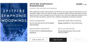 spitfire audio symphonic woodwinds shop