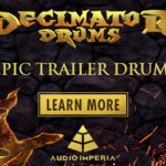 audio imperia decimator drums epic trailer drums