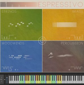 main interface GUI of Sonokinetic Espressivo