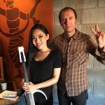 portrait of tina guo and robert leslie bennett for glory oath blood