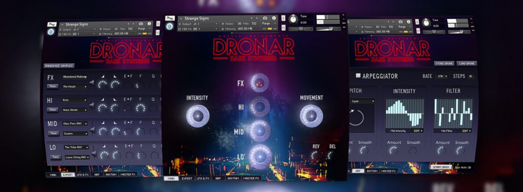 gothic instruments dronar dark synthesis sample library