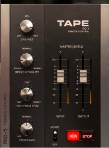 softube tape remote control