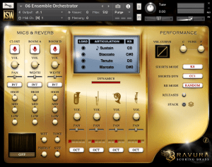 impact soundworks bravura scoring strings