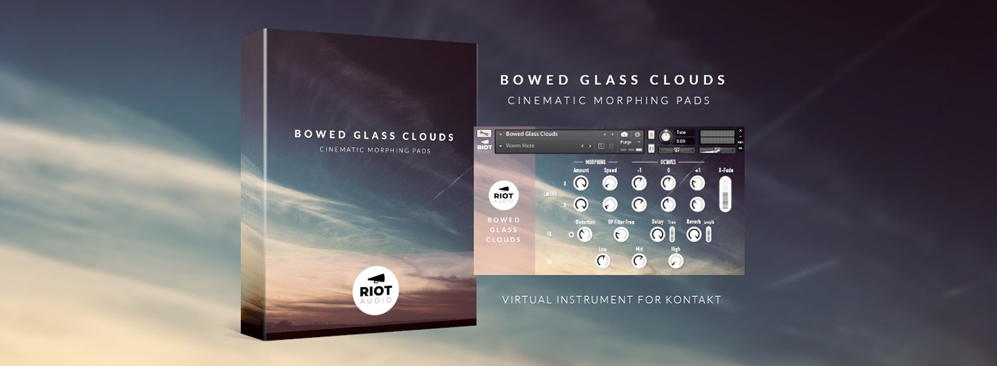 riot audio bowed glass clouds