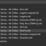 8dio legion series 66 cellos articulations