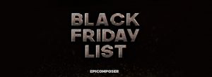 epicomposer black friday deals list