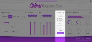 Adaptive Runs project sam interface control