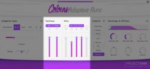 Adaptive Runs project sam sections mic positions