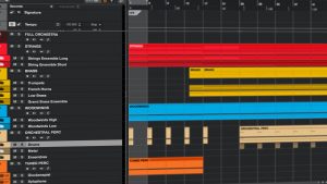 Abbey Road One Cubase Template Session view