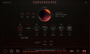 Heavyocity Convergence global FX section in the Gravity 2 engine